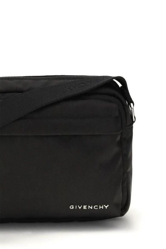 Givenchy Schwarze Schultertasche aus Polyamid by Givenchy