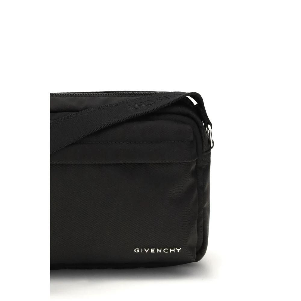Givenchy Schwarze Schultertasche aus Polyamid by Givenchy