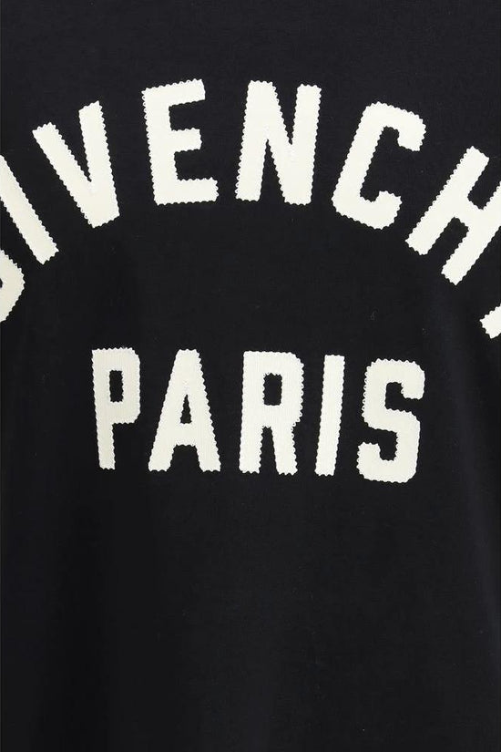 Givenchy Schwarzes Baumwoll-T-Shirt by Givenchy