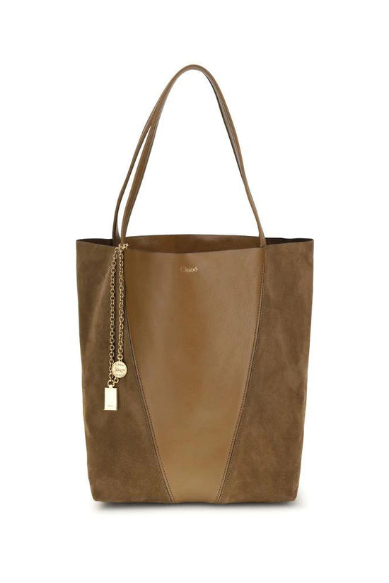 Chloé Beige Leder Schultertasche by Chloé