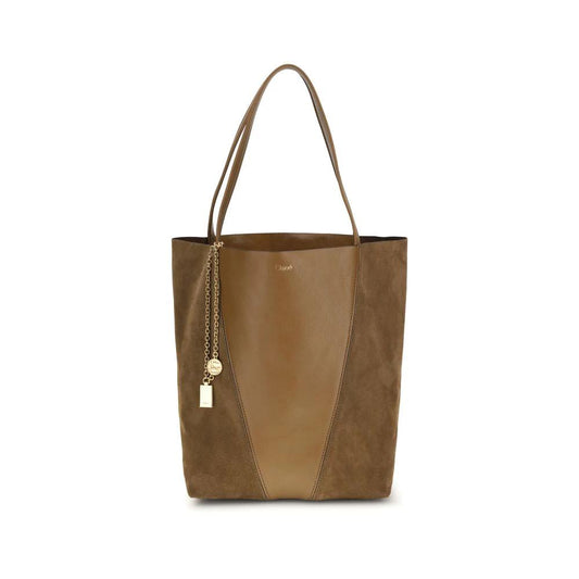Chloé Beige Leder Schultertasche by Chloé