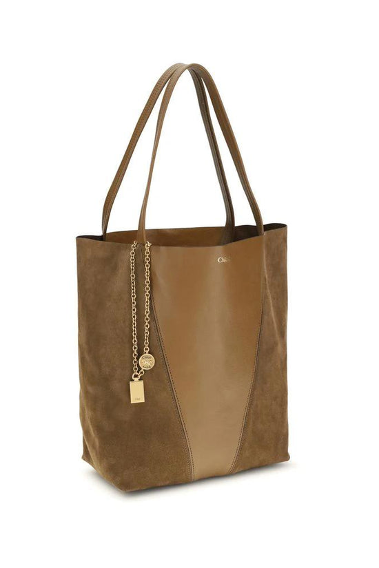 Chloé Beige Leder Schultertasche by Chloé