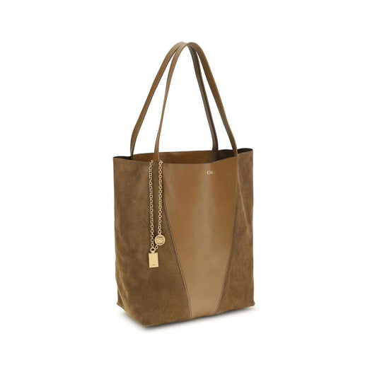 Chloé Beige Leder Schultertasche by Chloé