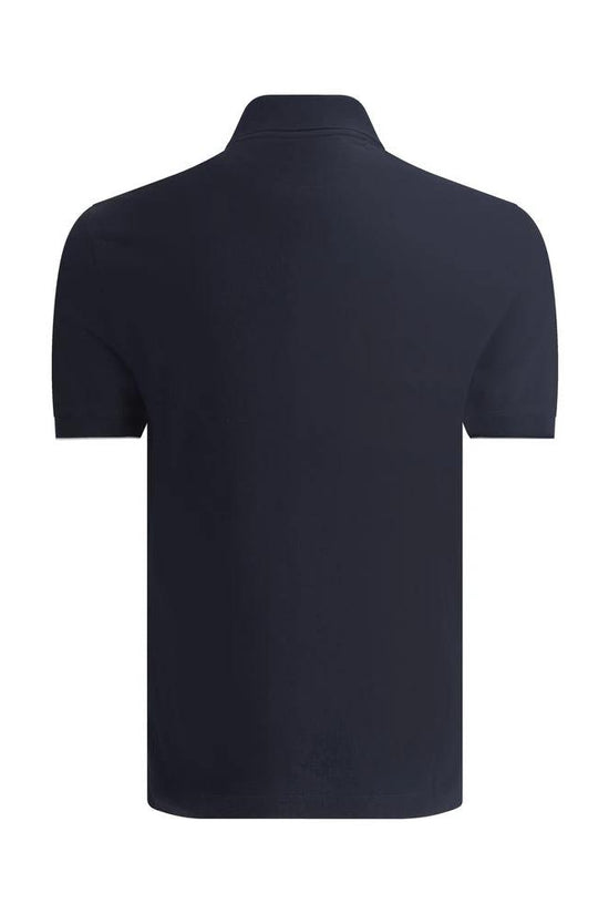 Brunello Cucinelli Blaues Baumwoll-Polohemd by Brunello Cucinelli