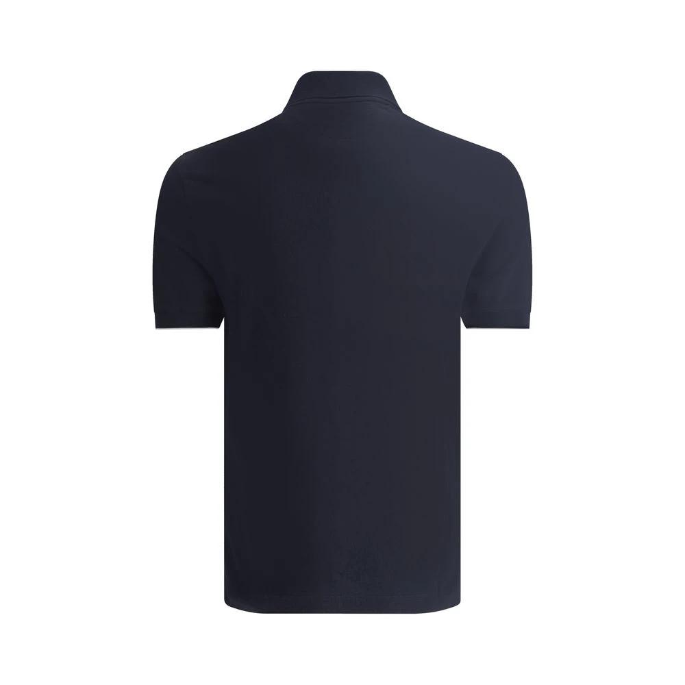 Brunello Cucinelli Blaues Baumwoll-Polohemd by Brunello Cucinelli