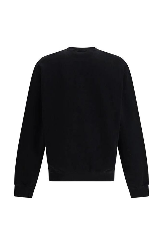 Dsquared² Schwarzer Baumwoll-Sweatshirt by Dsquared²