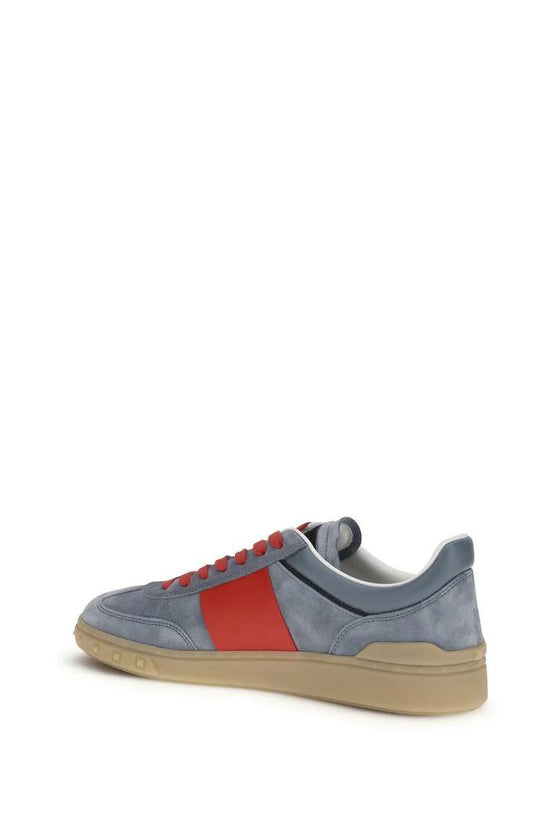 Valentino Garavani Multicolor Calf Leather Bos Taurus Low Top Sneakers by Valentino Garavani