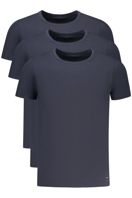 Tommy Hilfiger Blu Baumwoll-T-Shirt für Herren by Tommy Hilfiger