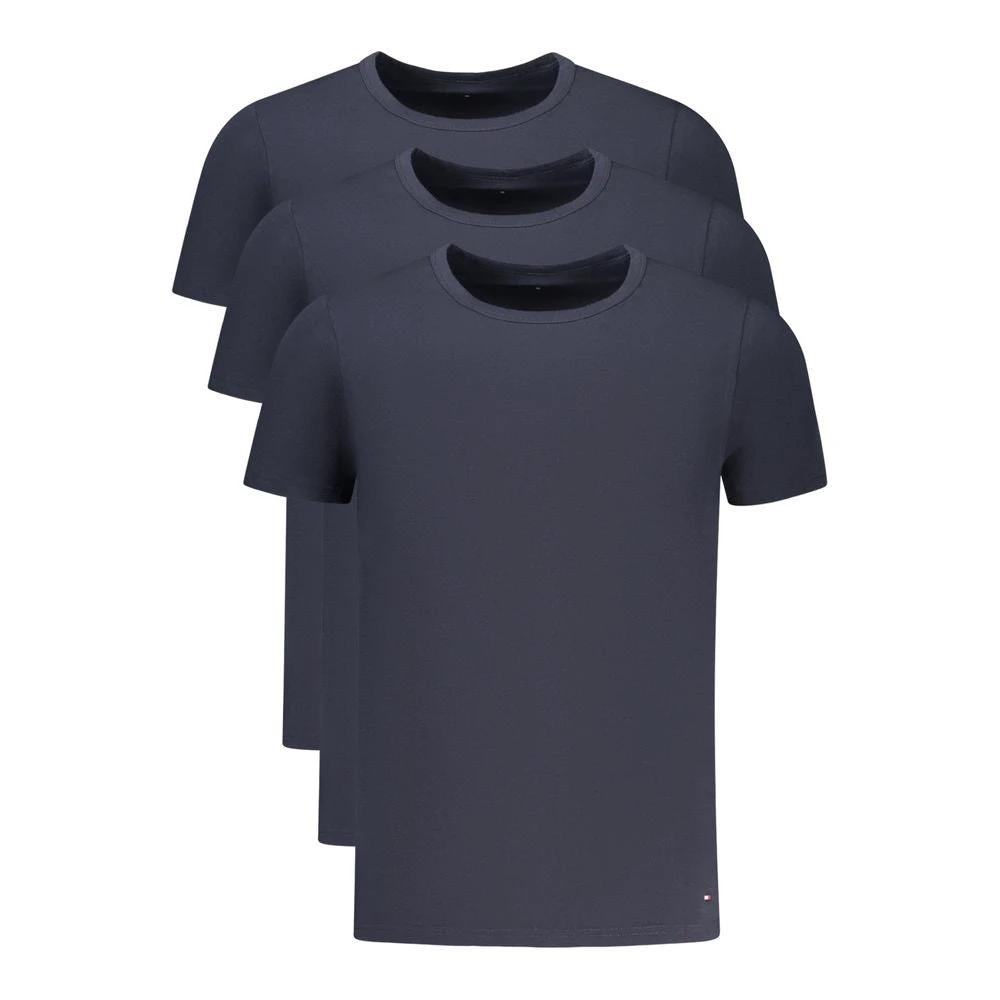 Tommy Hilfiger Blu Baumwoll-T-Shirt für Herren by Tommy Hilfiger