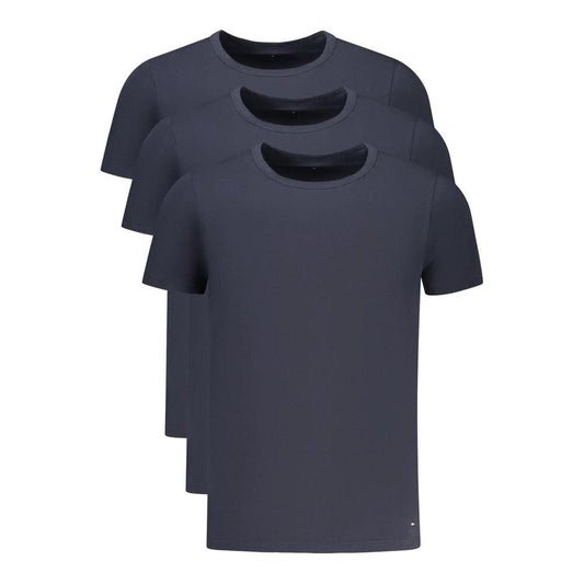 Tommy Hilfiger Blu Baumwoll-T-Shirt für Herren by Tommy Hilfiger