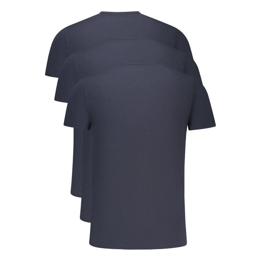 Tommy Hilfiger Blu Baumwoll-T-Shirt für Herren by Tommy Hilfiger