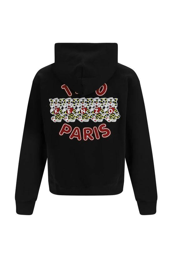 Kenzo Schwarzer Baumwoll-Sweatshirt by Kenzo