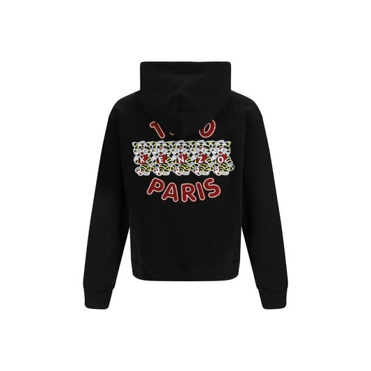 Kenzo Schwarzer Baumwoll-Sweatshirt by Kenzo