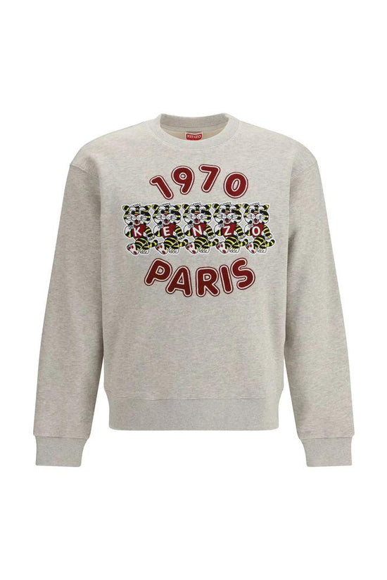 Kenzo Grauer Baumwoll-Sweatshirt by Kenzo