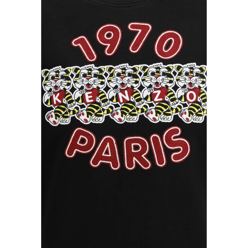 Kenzo Schwarzer Baumwoll-Sweatshirt by Kenzo