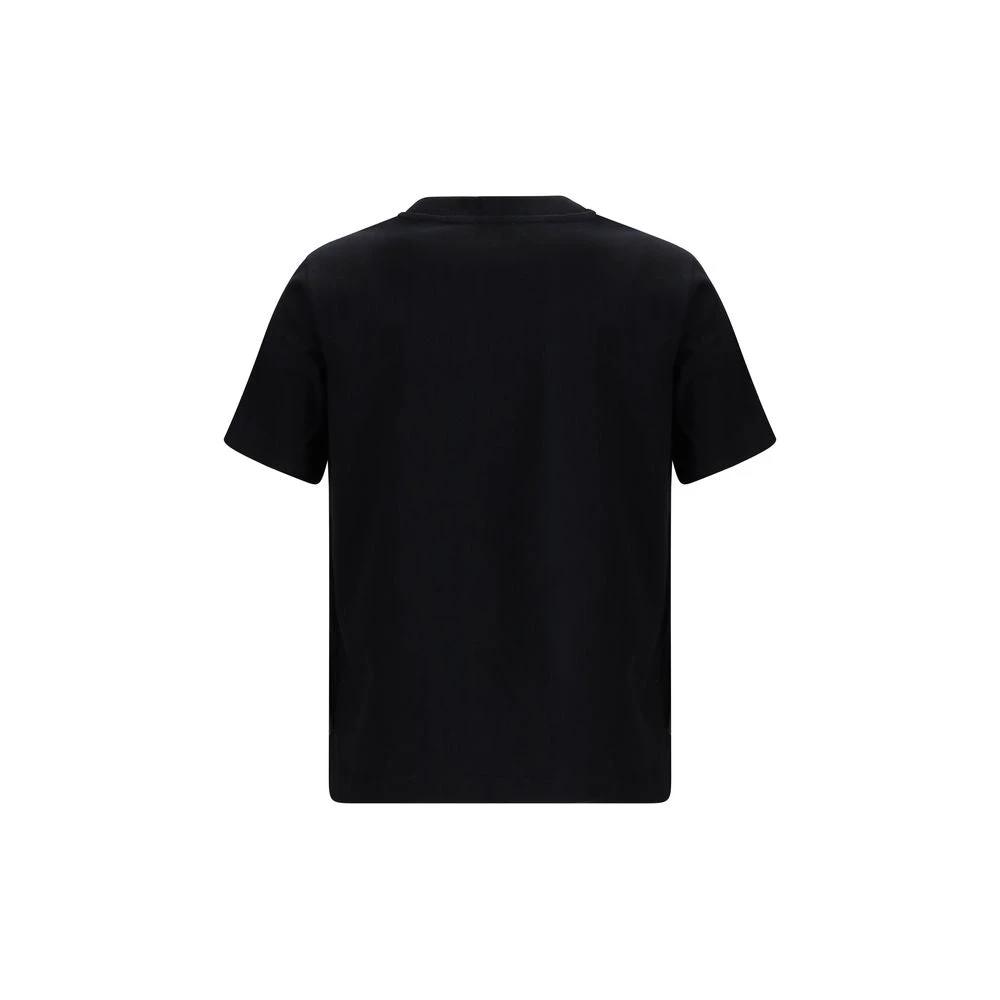 Burberry Schwarzes Baumwoll-T-Shirt by Burberry