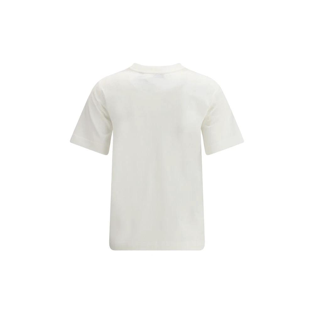 Burberry Weißes Baumwoll-T-Shirt by Burberry
