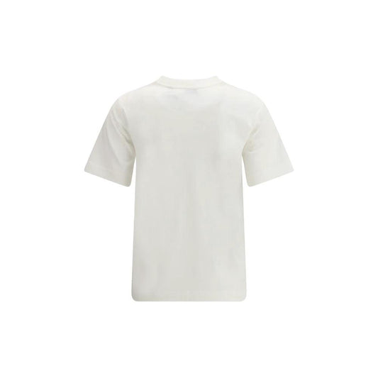 Burberry Weißes Baumwoll-T-Shirt by Burberry