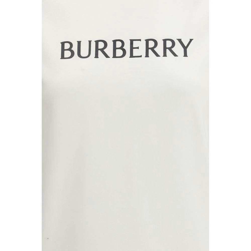 Burberry Weißes Baumwoll-T-Shirt by Burberry
