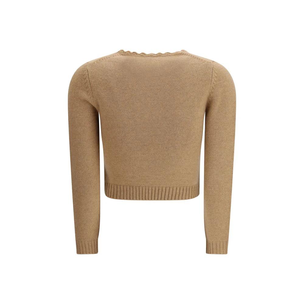 Chloé Brauner Wollpullover by Chloé