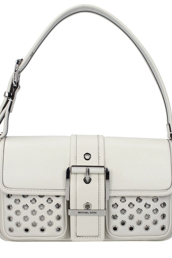 Michael Kors Weiße Leder-Umhängetasche by Michael Kors