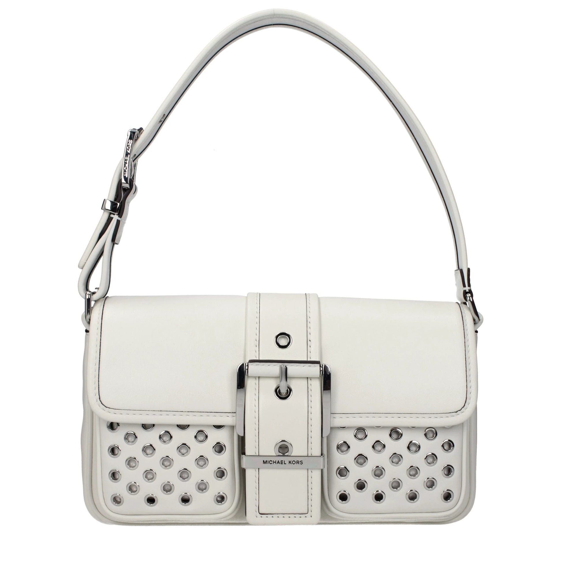 Michael Kors Weiße Leder-Umhängetasche by Michael Kors