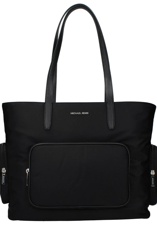 Michael Kors Schwarze Schultertasche aus Stoff by Michael Kors