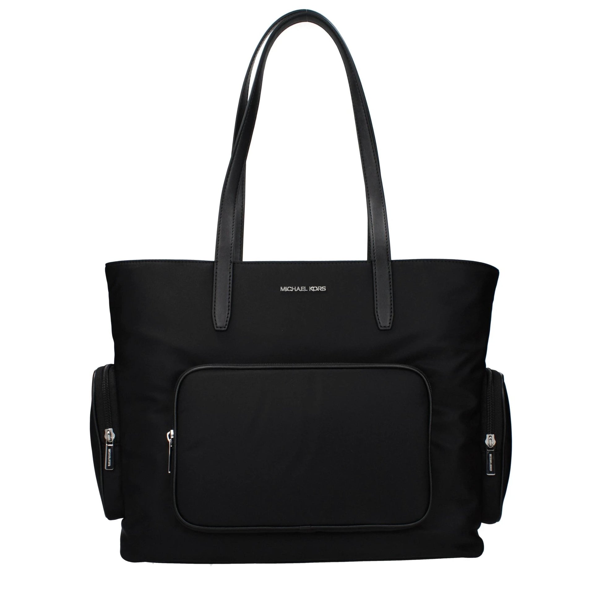 Michael Kors Schwarze Schultertasche aus Stoff by Michael Kors