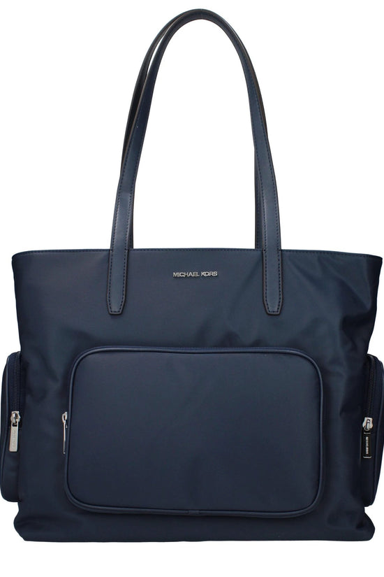 Michael Kors Blaue Umhängetasche aus Stoff by Michael Kors