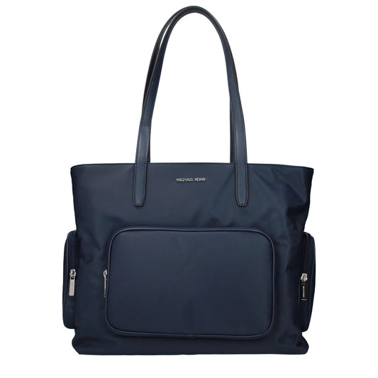 Michael Kors Blaue Umhängetasche aus Stoff by Michael Kors