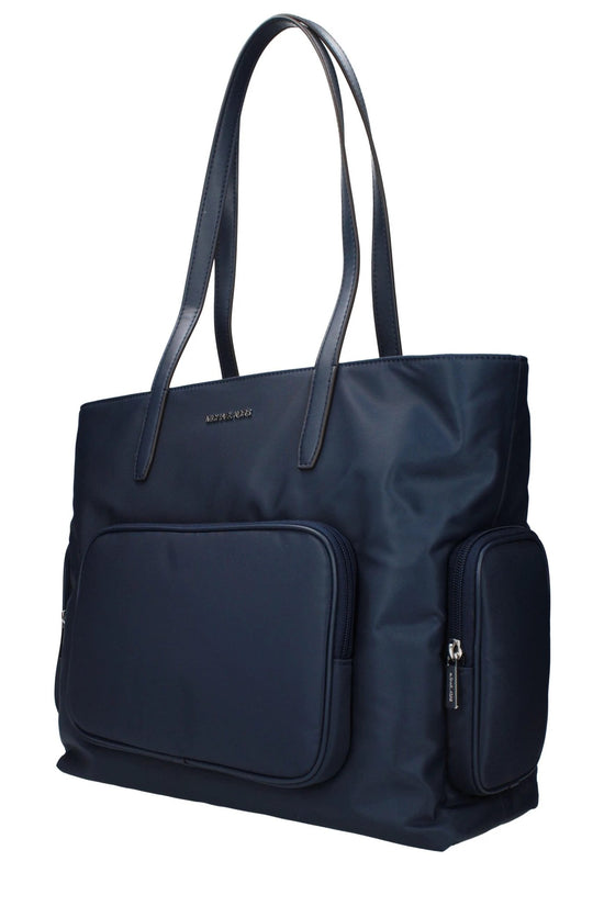Michael Kors Blaue Umhängetasche aus Stoff by Michael Kors