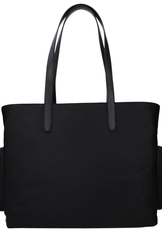 Michael Kors Schwarze Schultertasche aus Stoff by Michael Kors