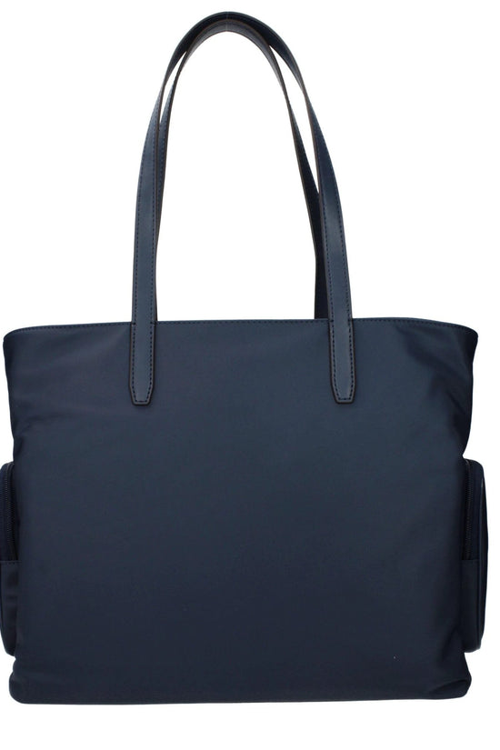 Michael Kors Blaue Umhängetasche aus Stoff by Michael Kors