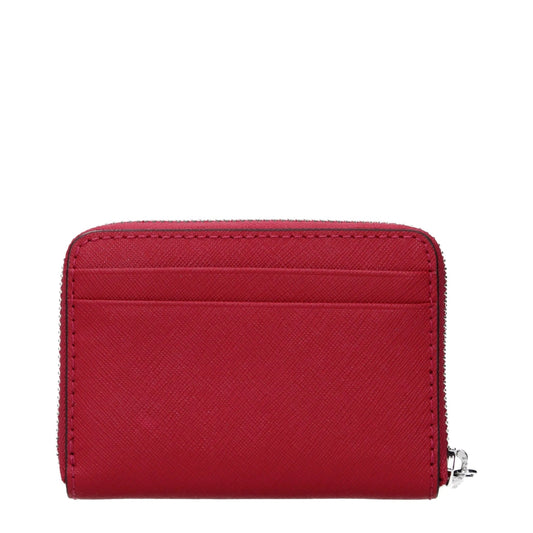 Michael Kors Rotes Lederkartenetui by Michael Kors