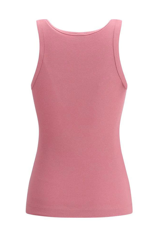 PINKO Ärmelloses T-Shirt aus mehrfarbiger Baumwolle by PINKO