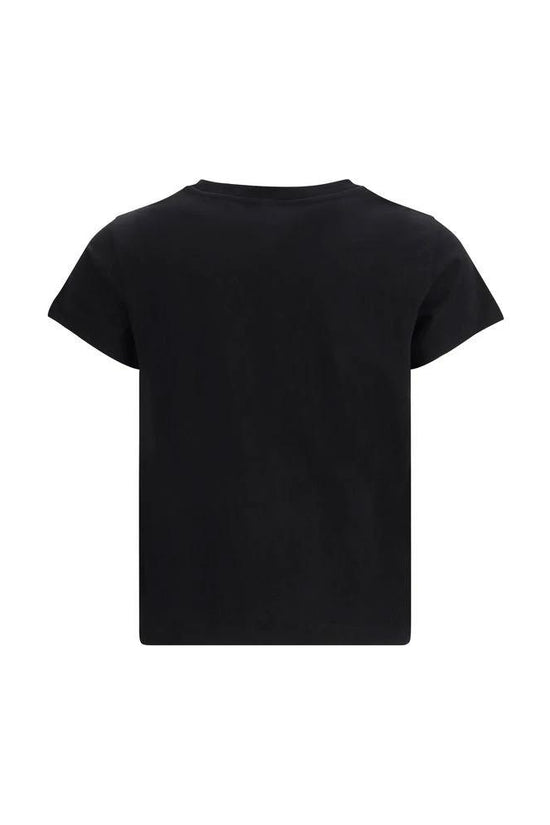 PINKO Schwarzes Baumwoll-T-Shirt by PINKO