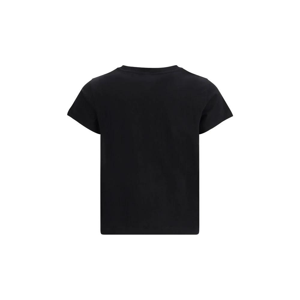 PINKO Schwarzes Baumwoll-T-Shirt by PINKO