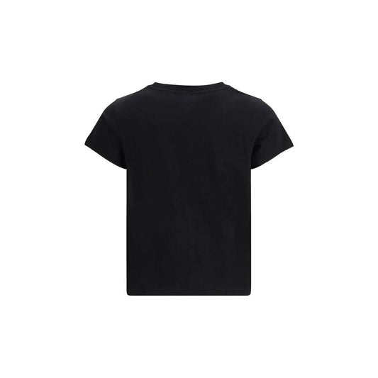 PINKO Schwarzes Baumwoll-T-Shirt by PINKO