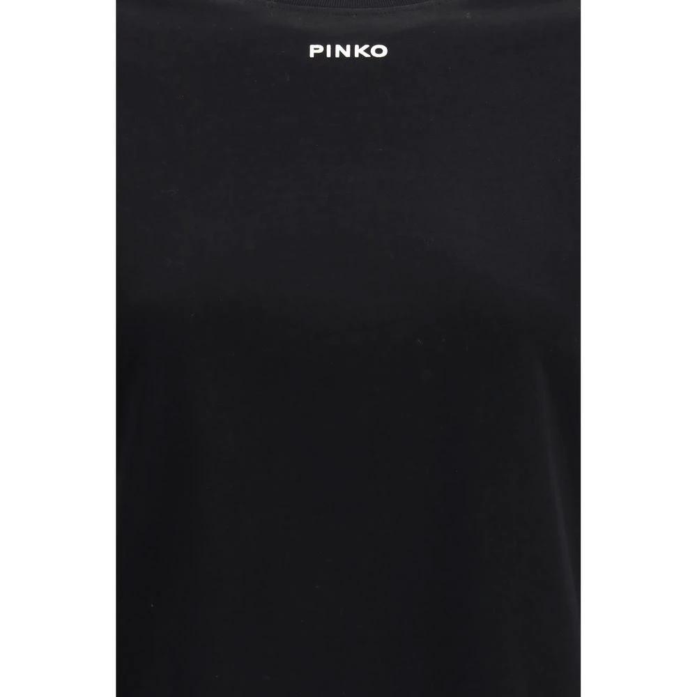 PINKO Schwarzes Baumwoll-T-Shirt by PINKO
