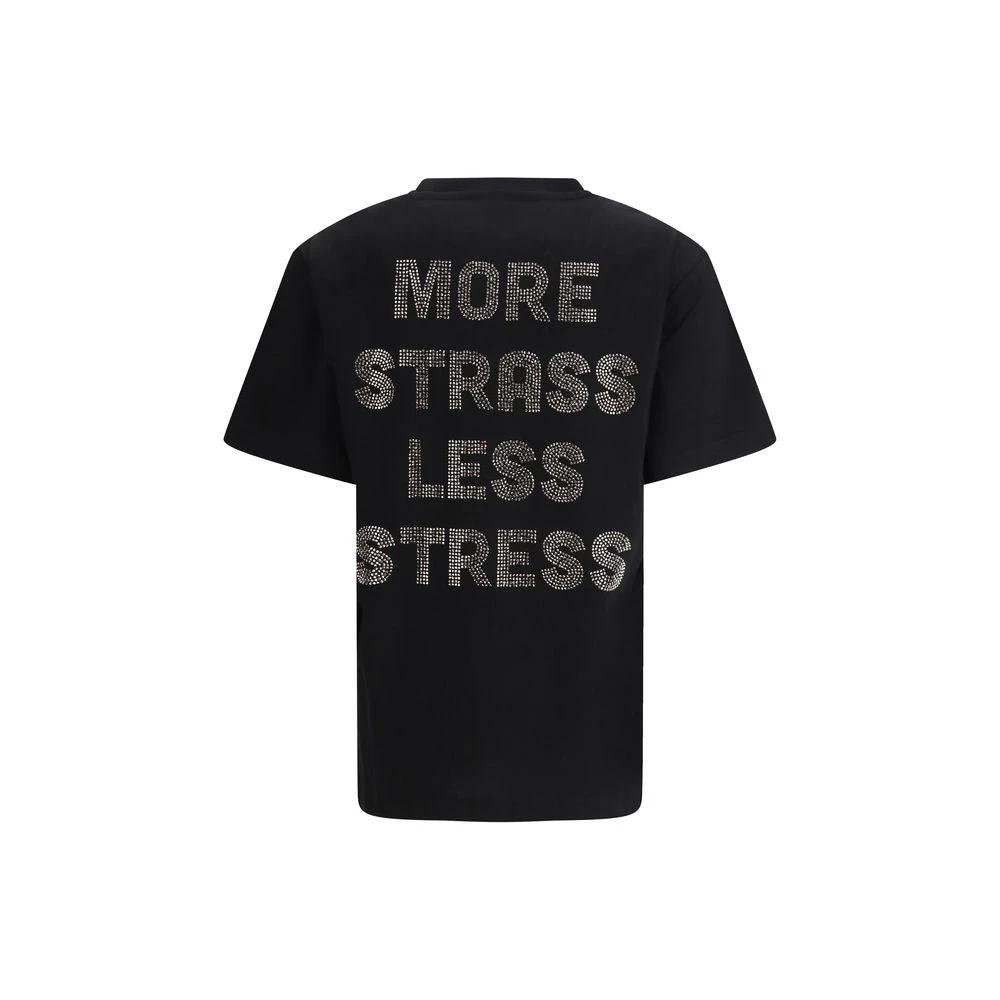 PINKO Schwarzes Baumwoll-T-Shirt by PINKO