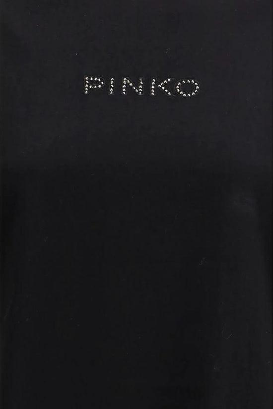 PINKO Schwarzes Baumwoll-T-Shirt by PINKO