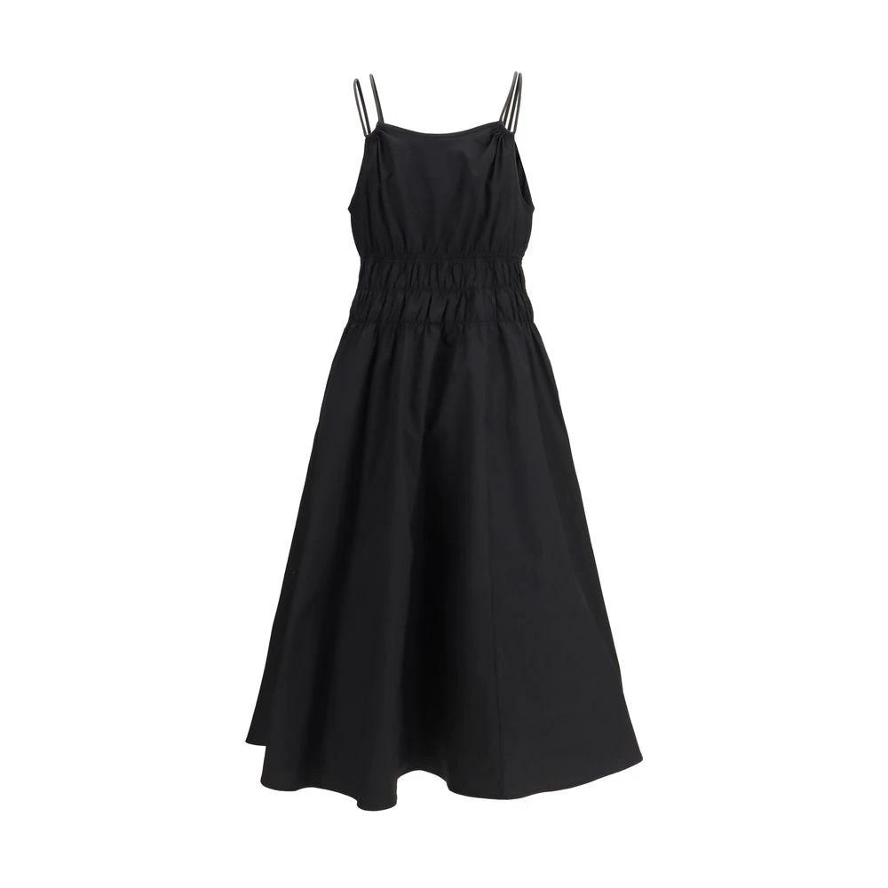 PINKO Schwarzes Baumwoll-Freizeitkleid by PINKO