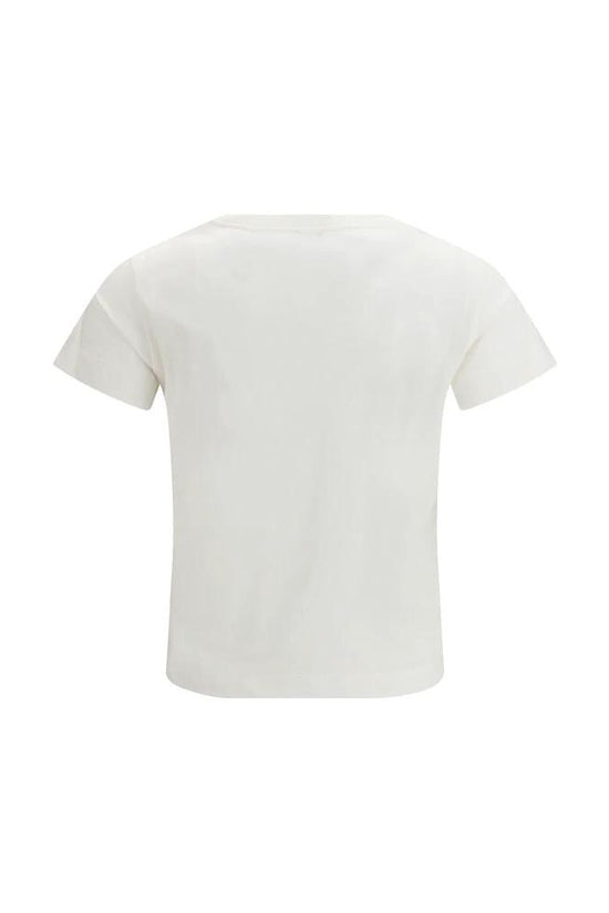 PINKO Weißes Baumwoll-T-Shirt by PINKO