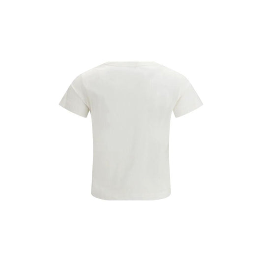 PINKO Weißes Baumwoll-T-Shirt by PINKO