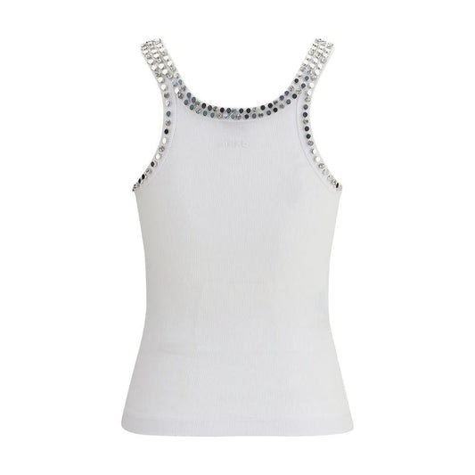 PINKO Weißes Baumwoll-T-Shirt by PINKO