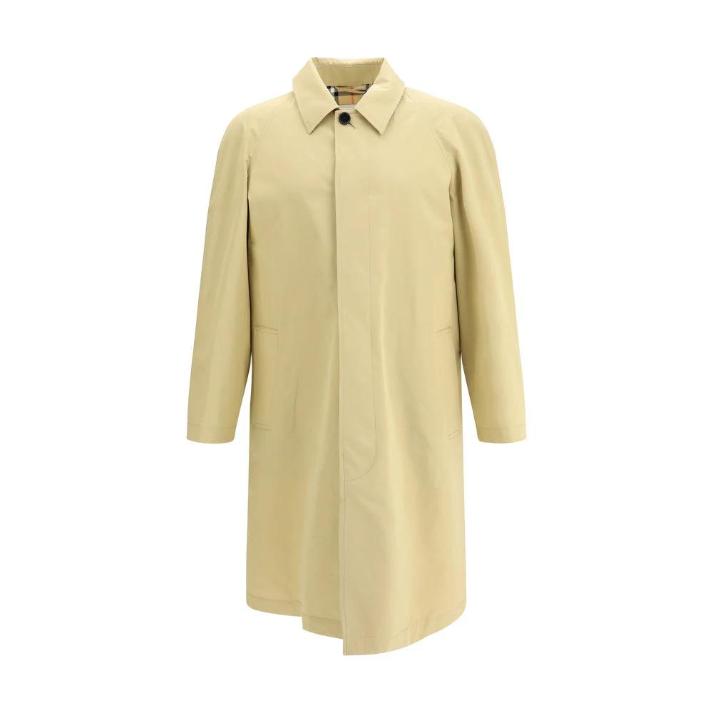 Burberry Beige Cotton Trench Coat by Burberry