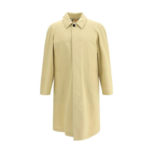 Burberry Beige Cotton Trench Coat by Burberry