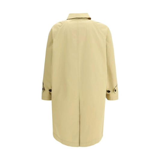 Burberry Beige Cotton Trench Coat by Burberry