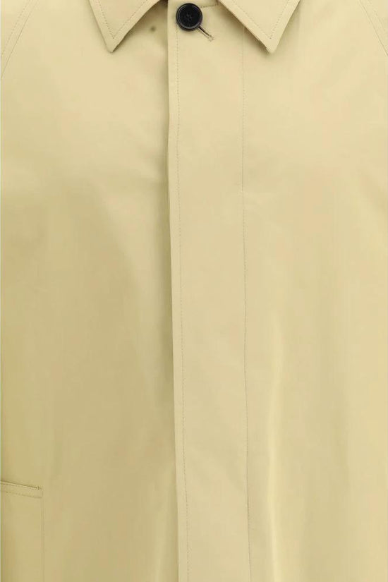 Burberry Beige Cotton Trench Coat by Burberry