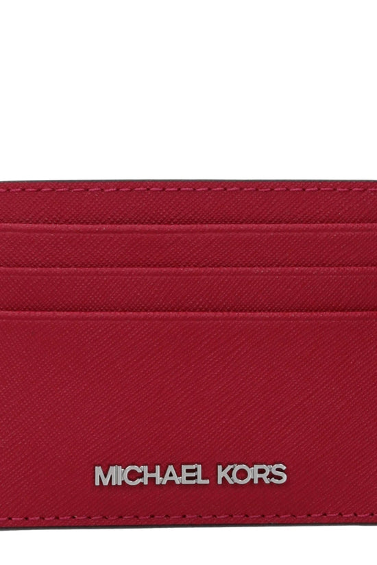 Michael Kors Kartenetui aus rotem Leder by Michael Kors